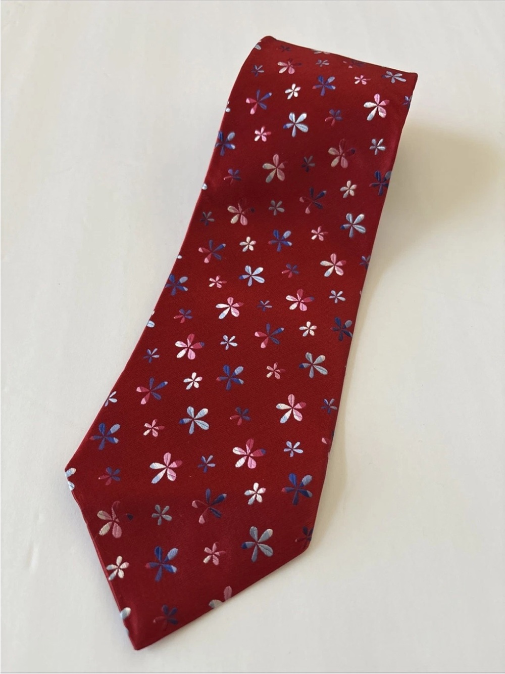 Tommy Hilfiger Floral Silk Men’s Tie